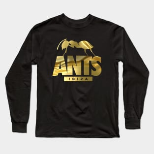 ANTS PARTY - ibiza collector gold edition Long Sleeve T-Shirt